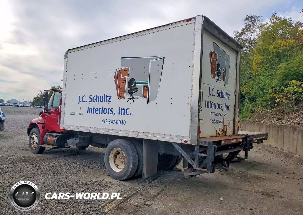 2002 International 4300 Box Truck VIN:1HTMMAAM82H535064 - 2