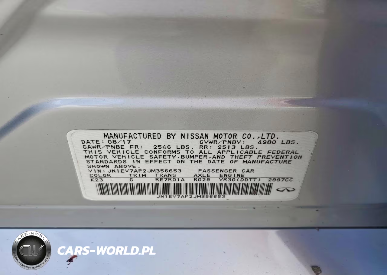 2018 Infiniti Q50 3.0T Luxe VIN:JN1EV7AP2JM356653 - 13