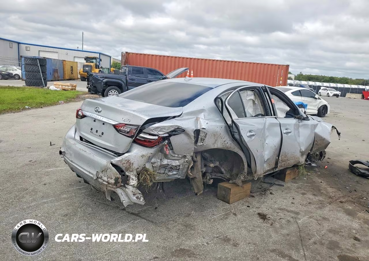 2018 Infiniti Q50 3.0T Luxe VIN:JN1EV7AP2JM356653 - 3