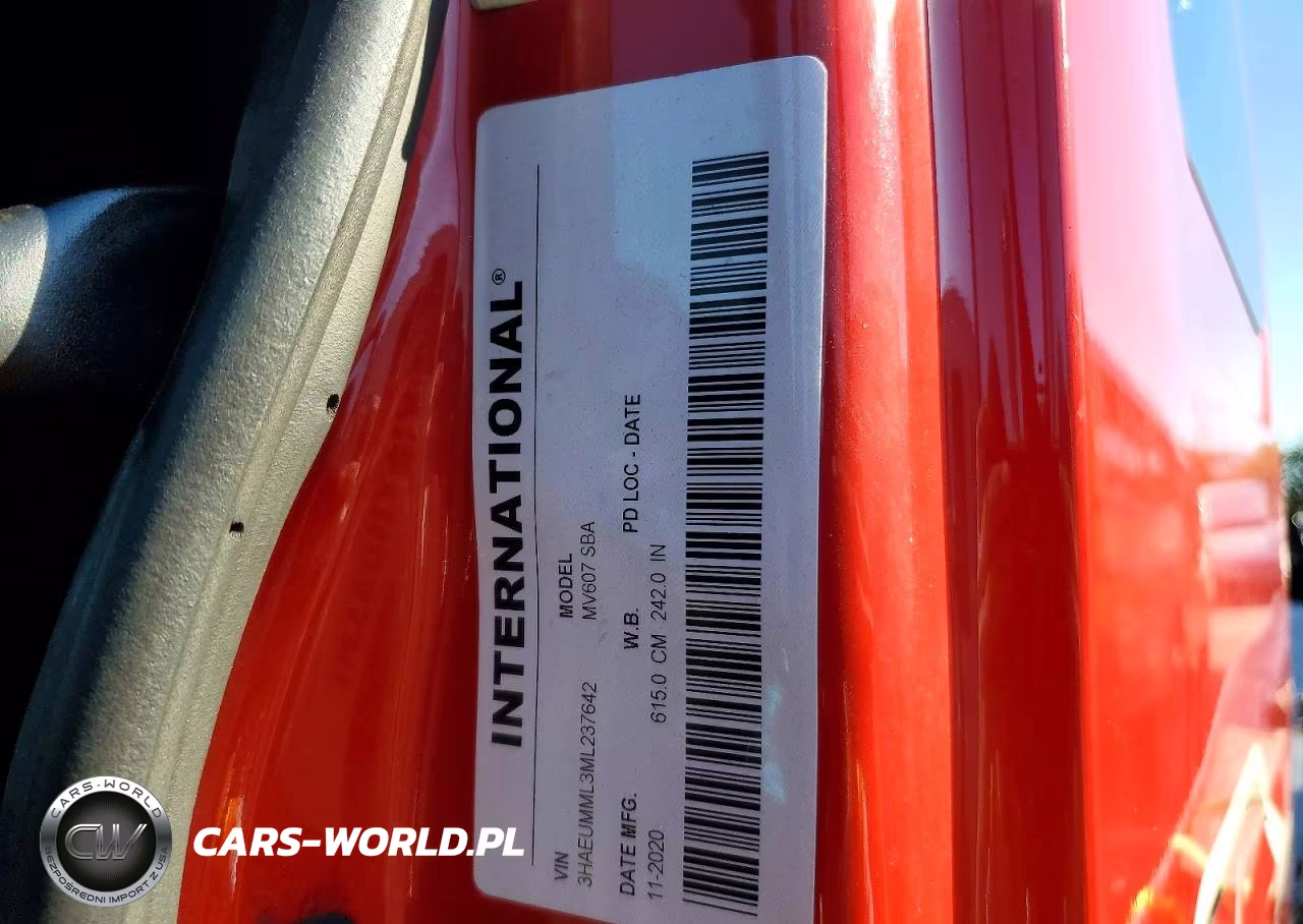 2021 International Mv607 VIN:3HAEUMML3ML237642 - 12