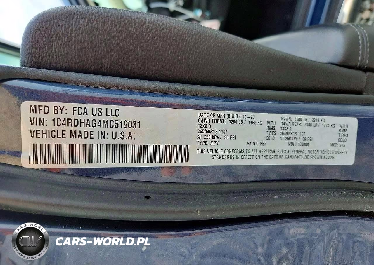 2021 Dodge Durango Sxt Plus Rwd VIN:1C4RDHAG4MC519031 - 13