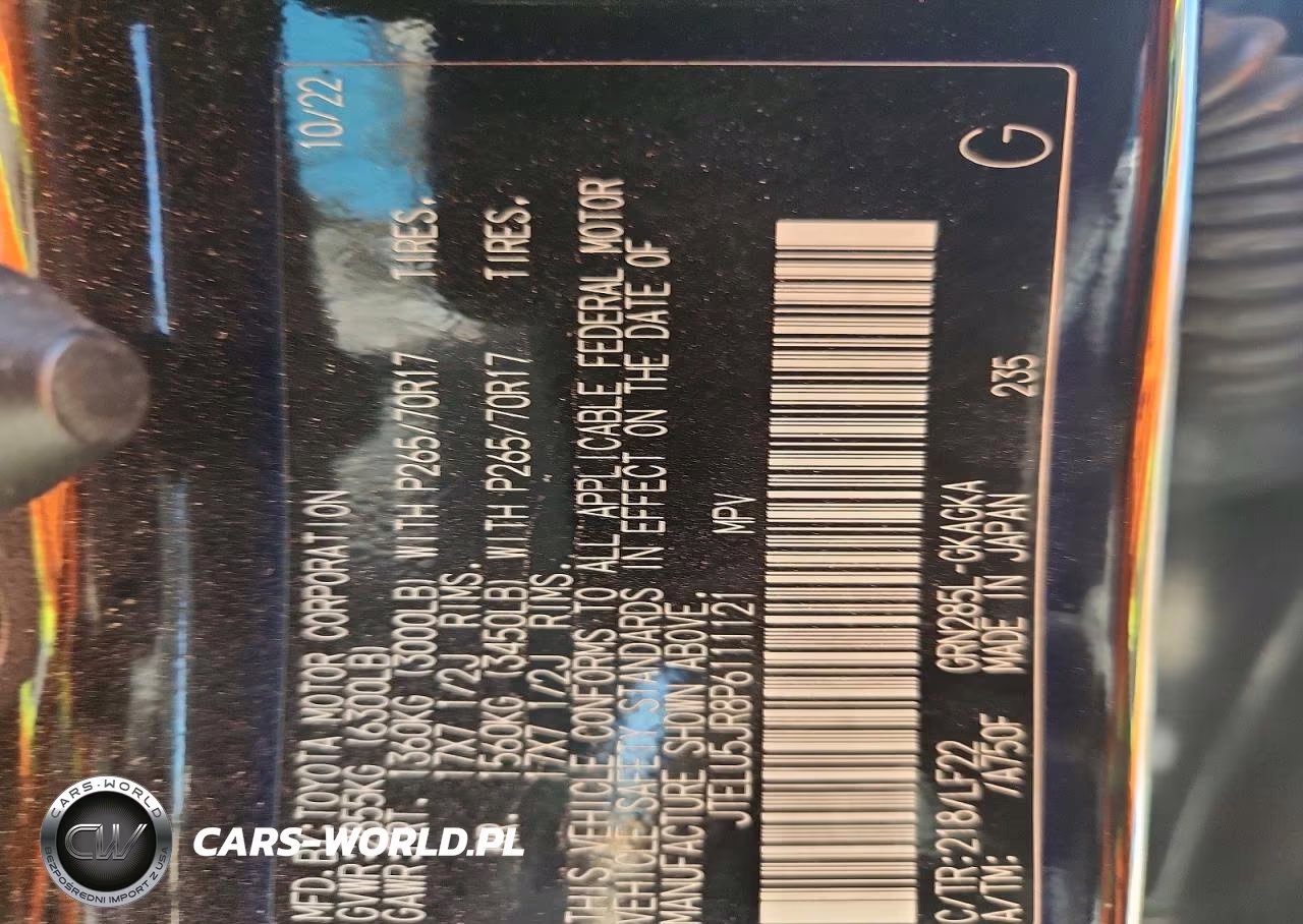 2023 Toyota 4Runner Trd Pro VIN:JTELU5JR8P6111121 - 12