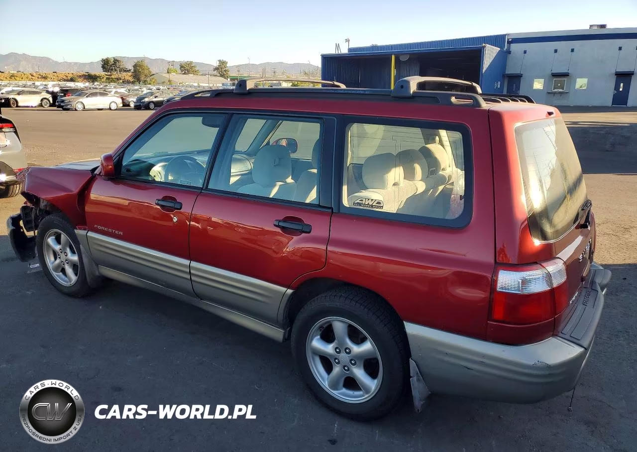 2001 Subaru Forester S VIN:JF1SF65581H766002 - 2