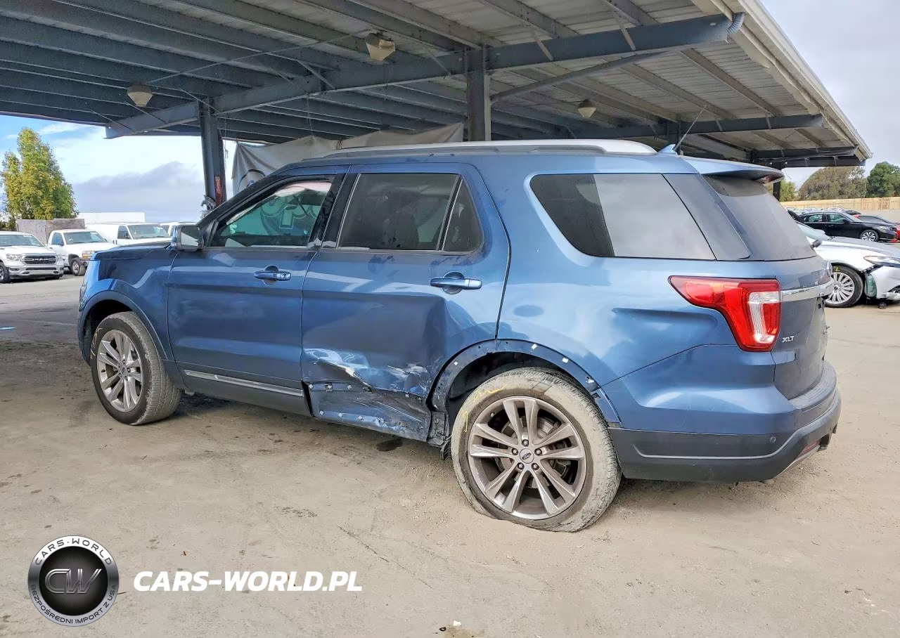 2019 Ford Explorer Xlt VIN:1FM5K8D86KGA10181 - 2