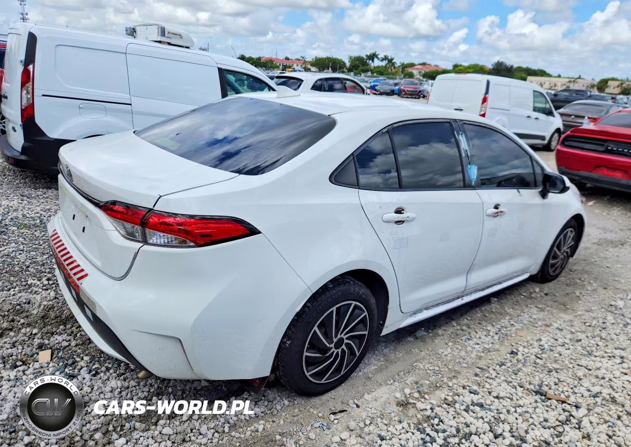 2021 Toyota Corolla Le VIN:JTDEPMAE5MJ186198 - 3