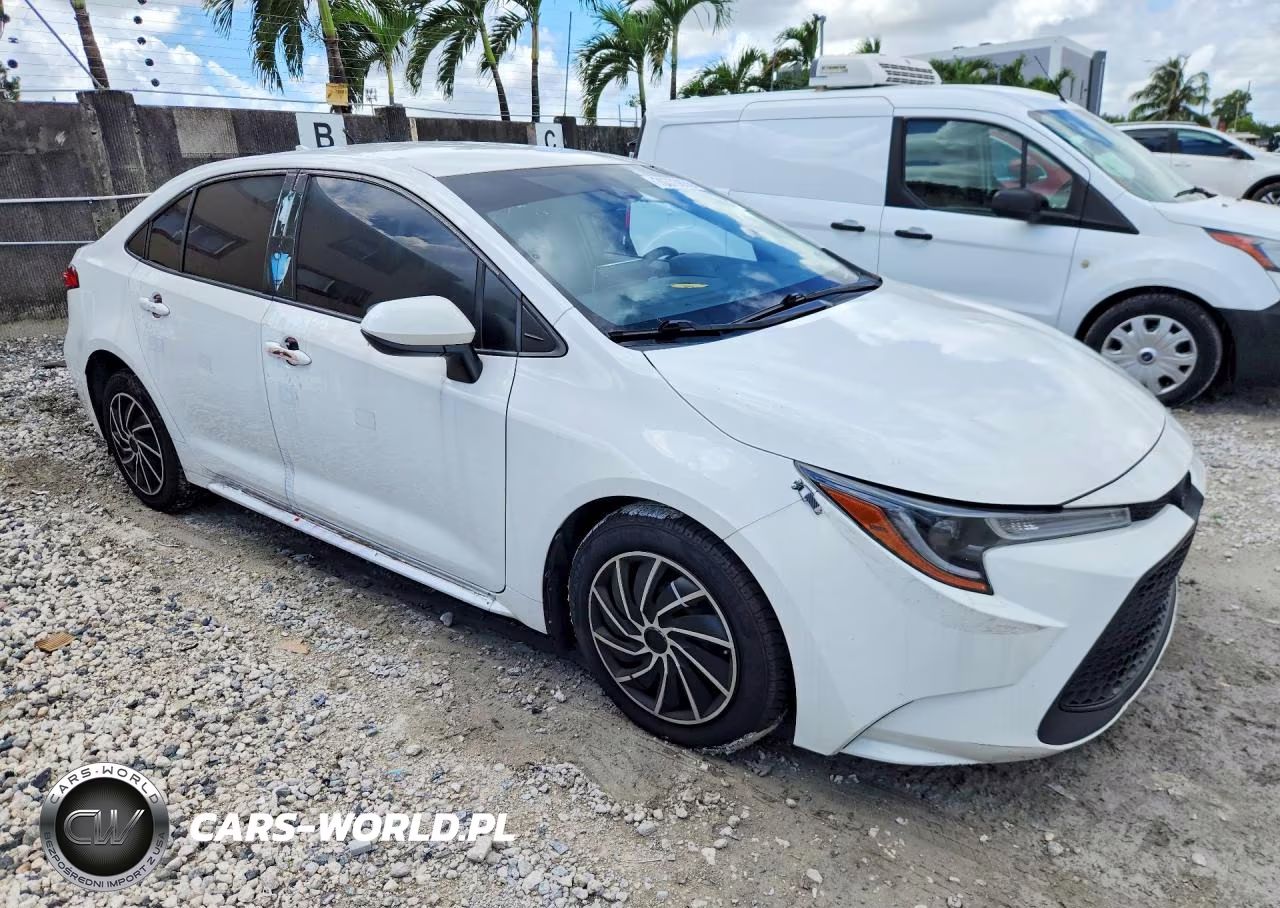 2021 Toyota Corolla Le VIN:JTDEPMAE5MJ186198 - 4