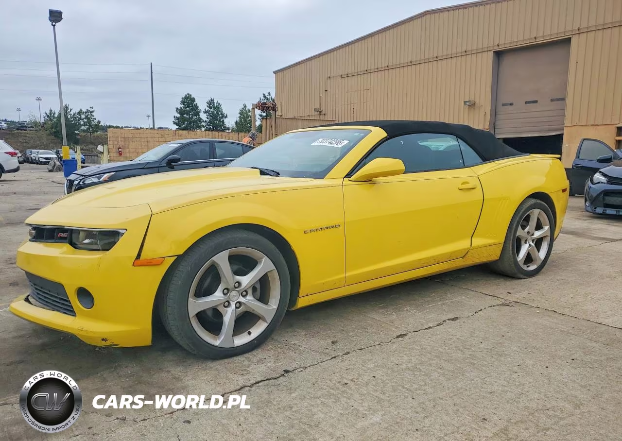 2015 Chevrolet Camaro Lt VIN:2G1FD3D38F9194952 - 1