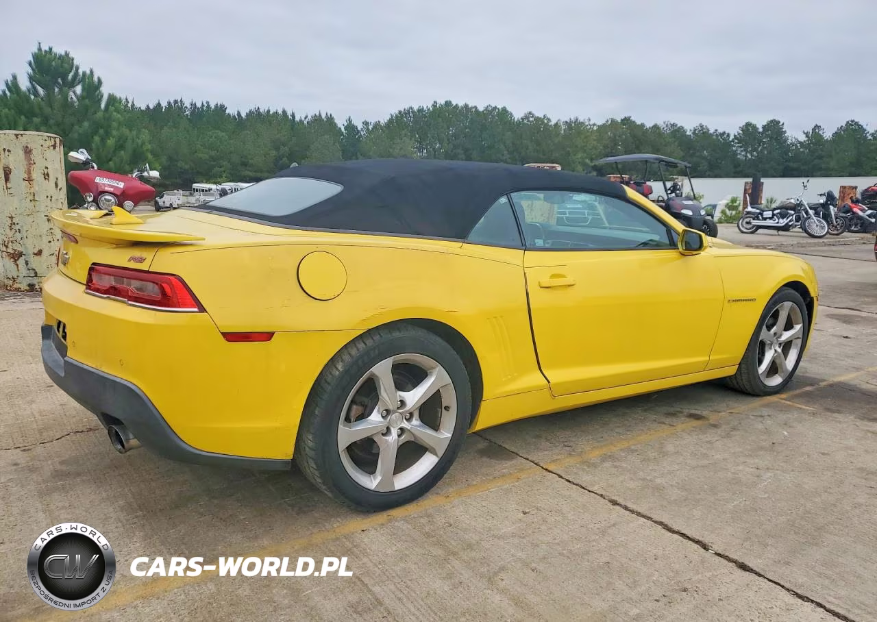 2015 Chevrolet Camaro Lt VIN:2G1FD3D38F9194952 - 3