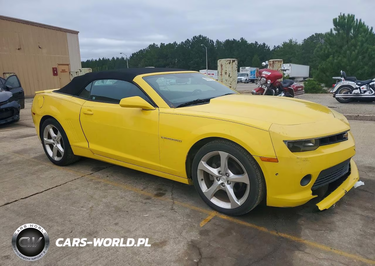 2015 Chevrolet Camaro Lt VIN:2G1FD3D38F9194952 - 4