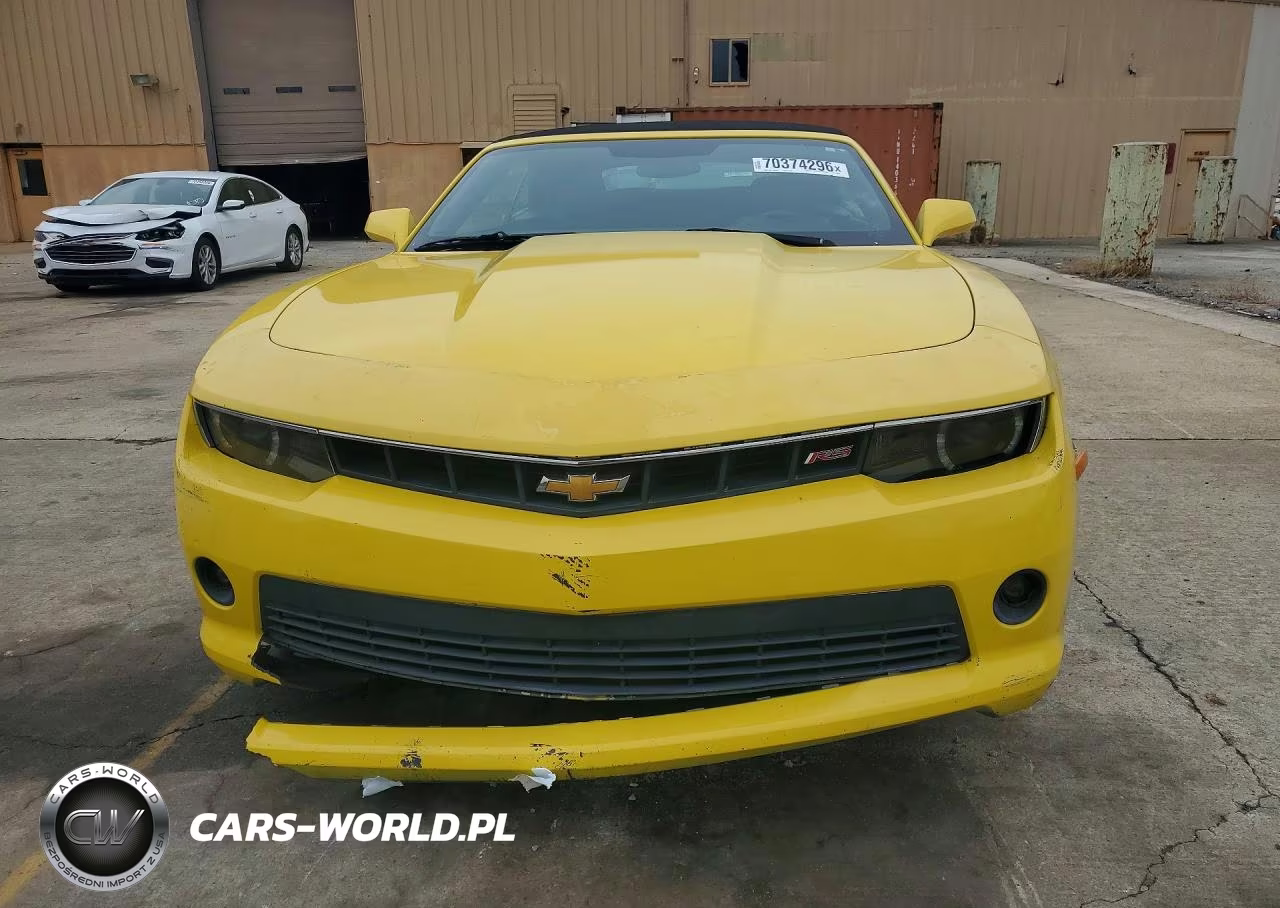 2015 Chevrolet Camaro Lt VIN:2G1FD3D38F9194952 - 5