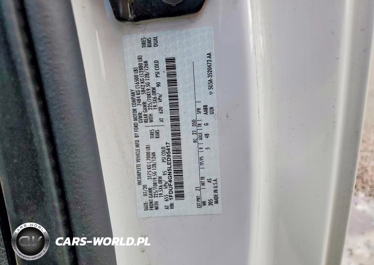 2020 Ford F450 Xl Sd VIN:1FDUF4GN5LED95417 - 13