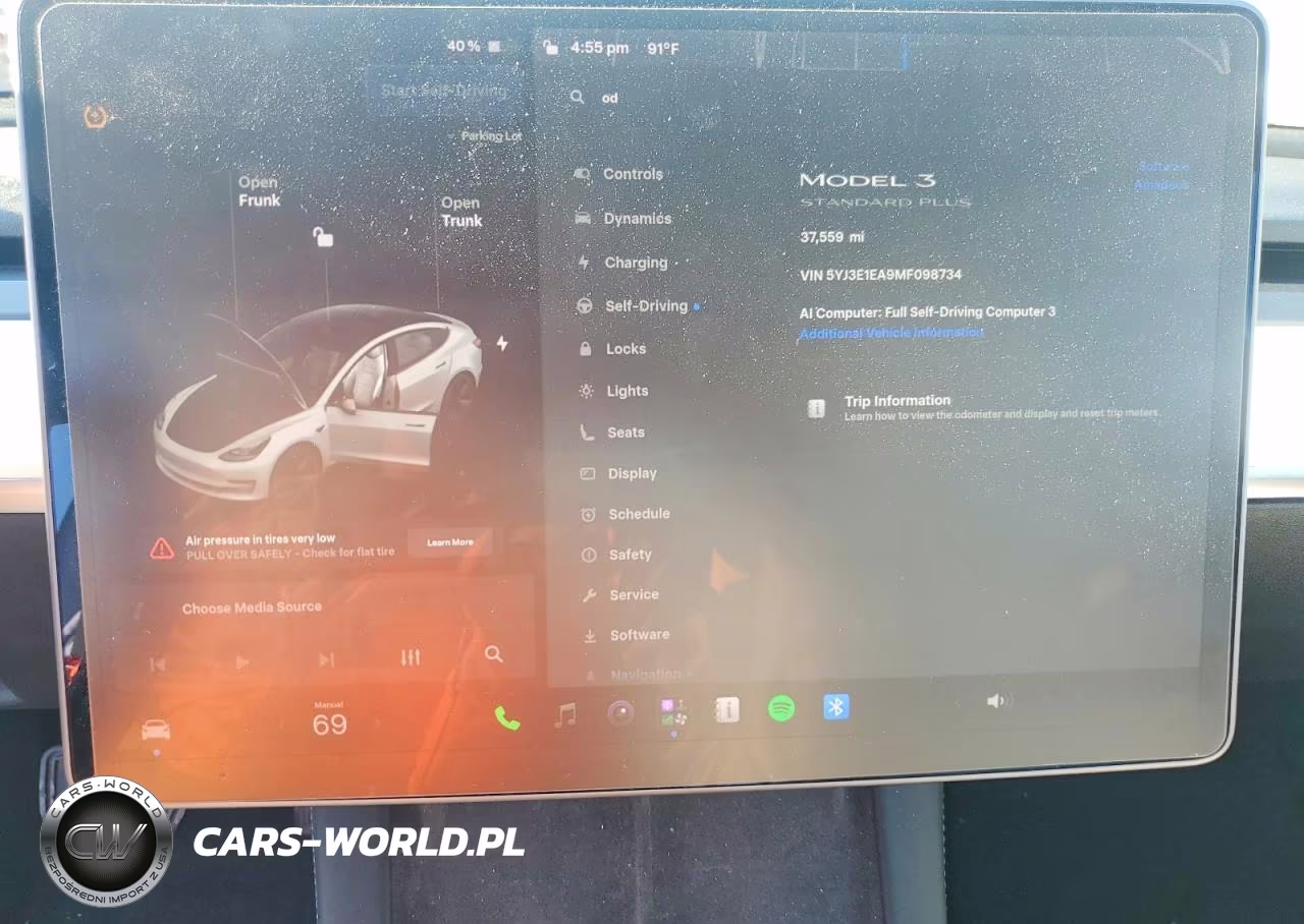 2021 Tesla Model 3 VIN:5YJ3E1EA9MF098734 - 9