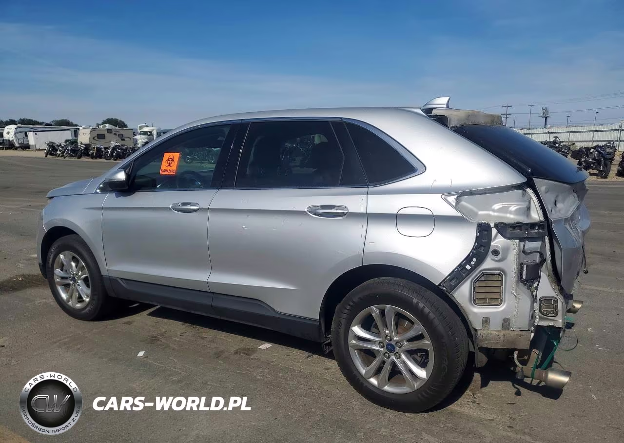 2015 Ford Edge Sel VIN:2FMTK4J84FBB33902 - 2