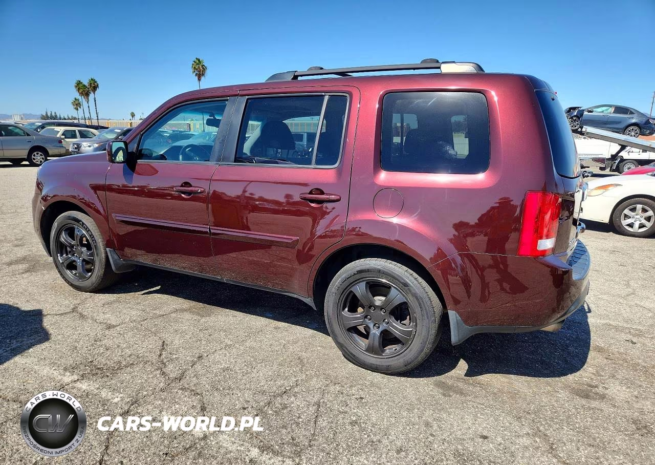 2015 Honda Pilot Exl VIN:5FNYF4H53FB015613 - 2