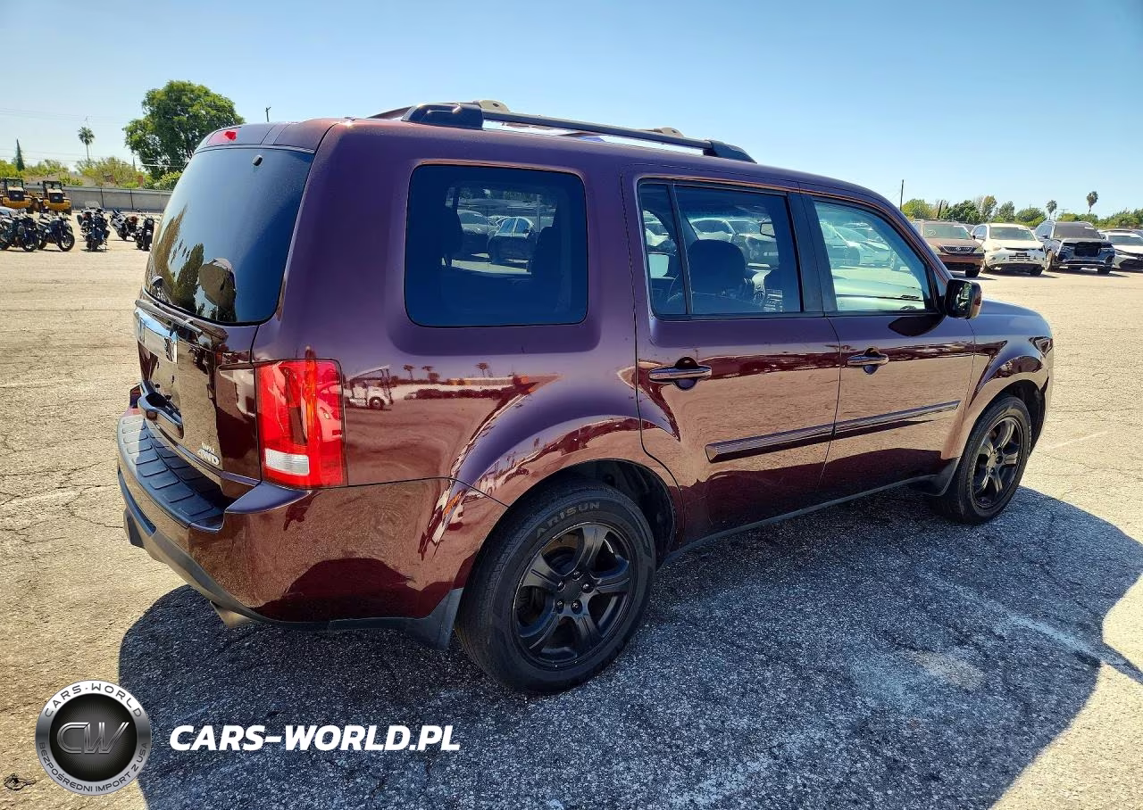 2015 Honda Pilot Exl VIN:5FNYF4H53FB015613 - 3