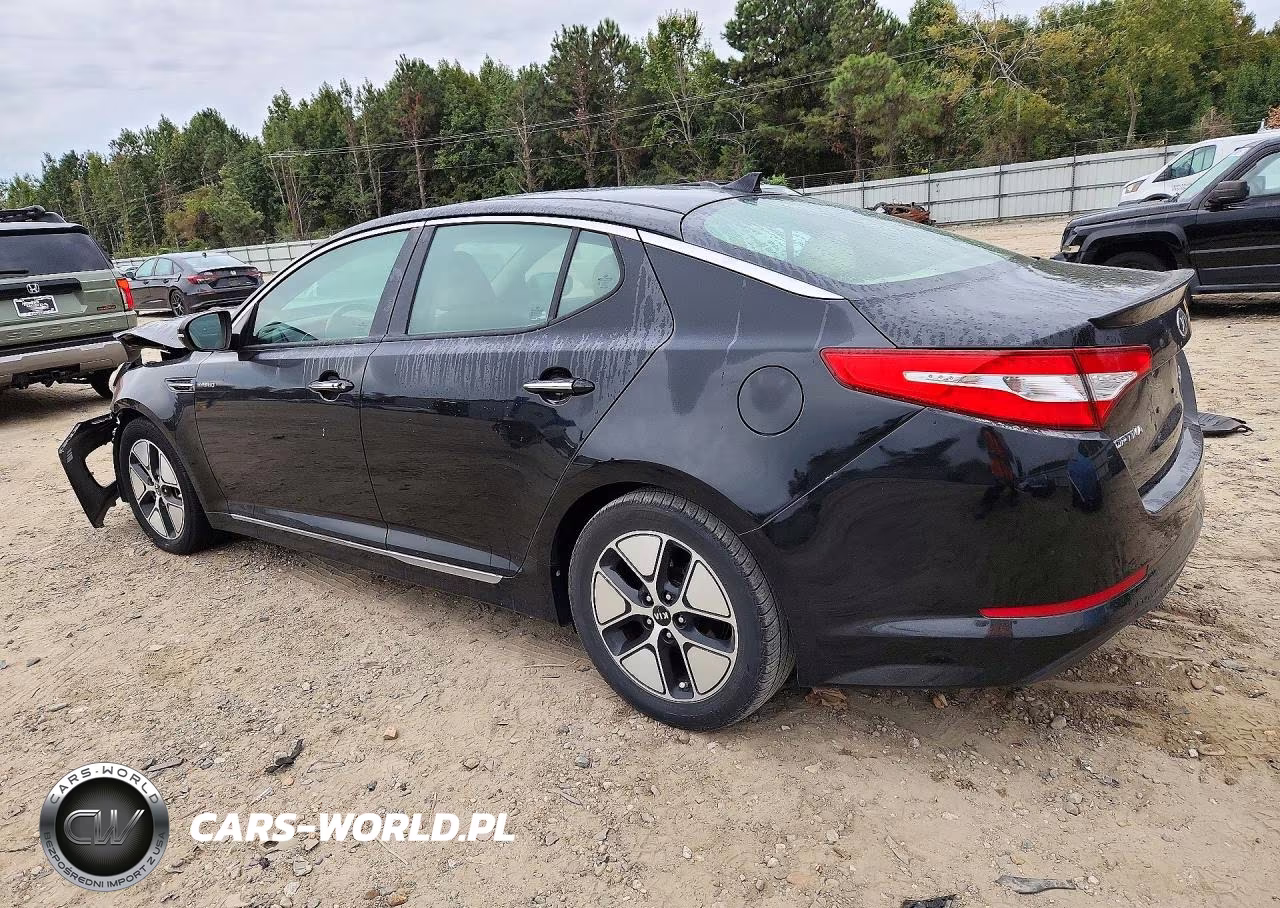 2013 Kia Optima Hybrid VIN:KNAGM4AD0D5050088 - 2