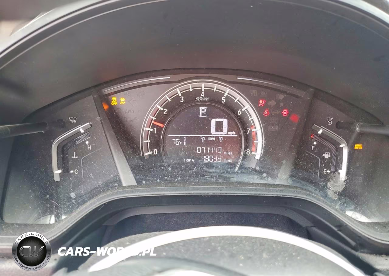 2018 Honda Cr-V Lx VIN:2HKRW6H36JH217225 - 9