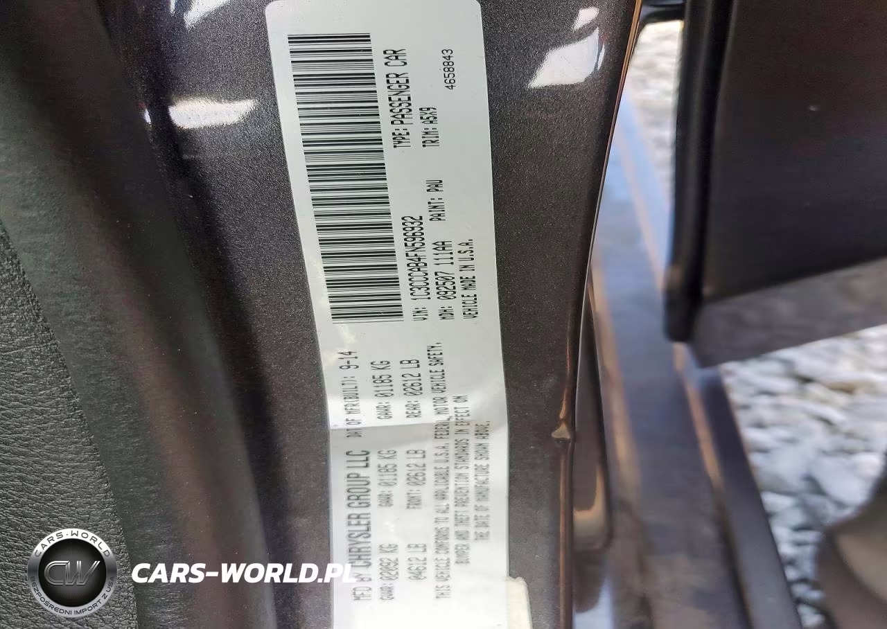2015 Chrysler 200 Limited VIN:1C3CCCAB4FN596932 - 12