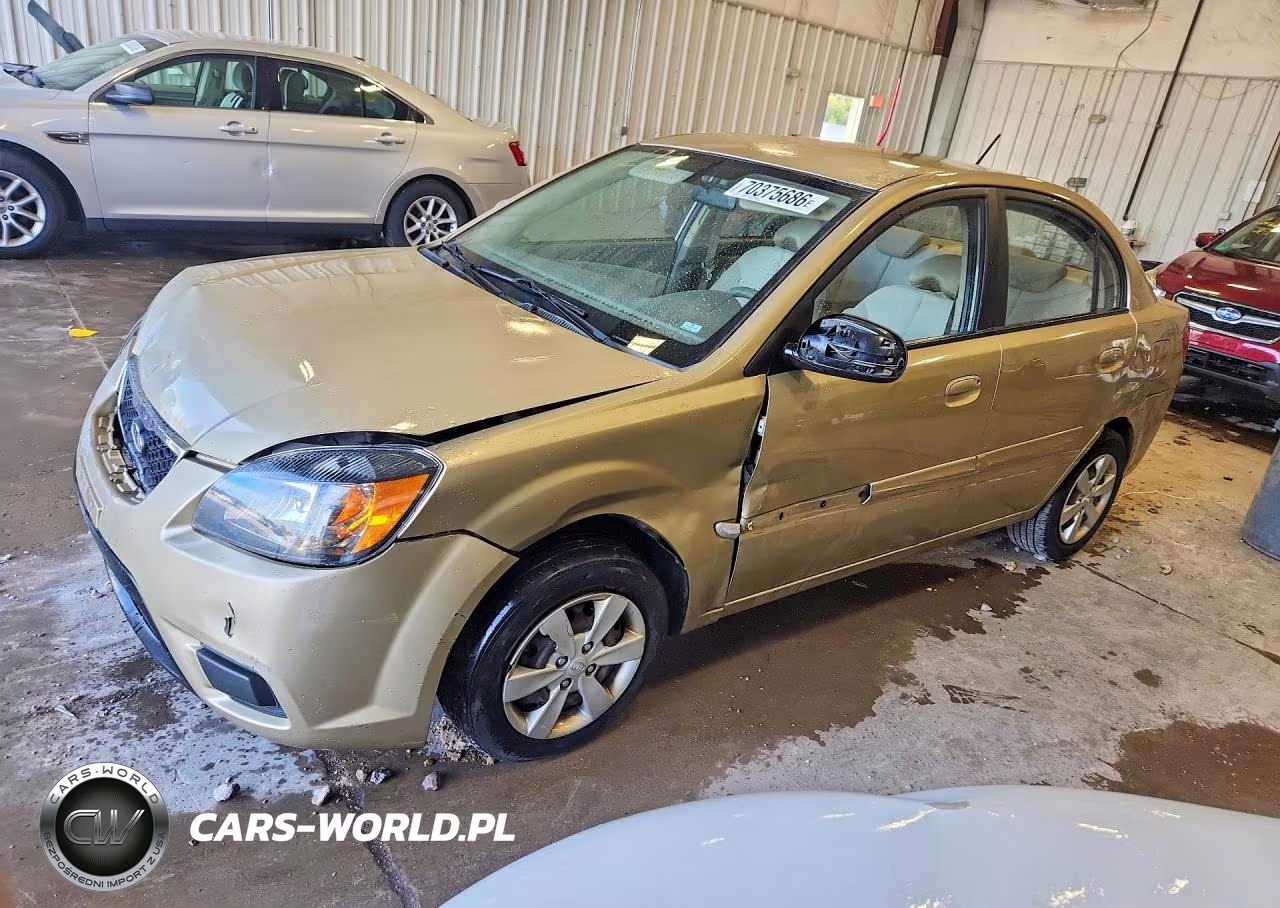2011 Kia Rio Lx VIN:KNADH4A34B6734874 - 1