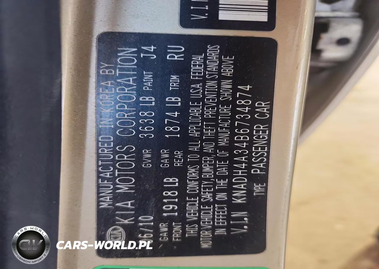 2011 Kia Rio Lx VIN:KNADH4A34B6734874 - 12