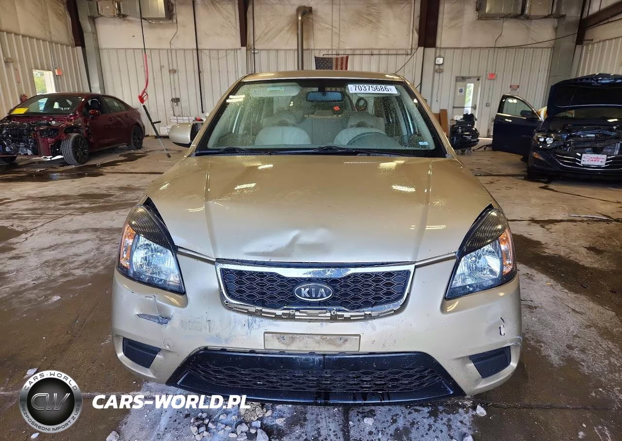 2011 Kia Rio Lx VIN:KNADH4A34B6734874 - 5