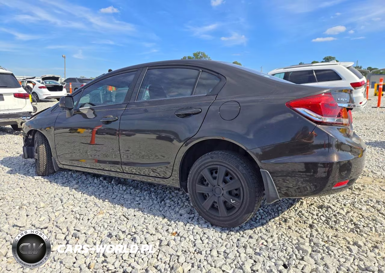 2013 Honda Civic Lx VIN:19XFB2F57DE000822 - 2