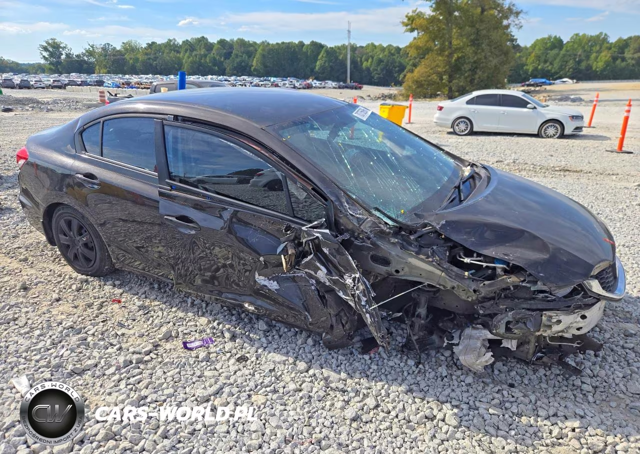2013 Honda Civic Lx VIN:19XFB2F57DE000822 - 4