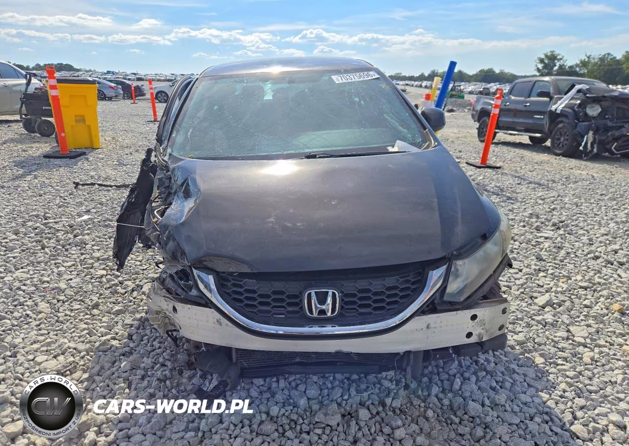 2013 Honda Civic Lx VIN:19XFB2F57DE000822 - 5