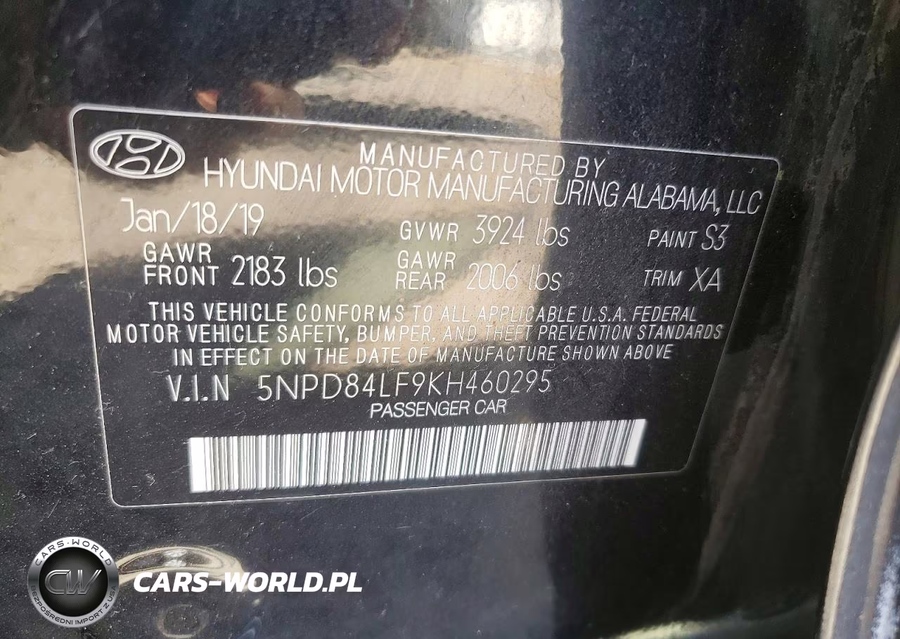 2019 Hyundai Elantra Value Edition VIN:5NPD84LF9KH460295 - 12