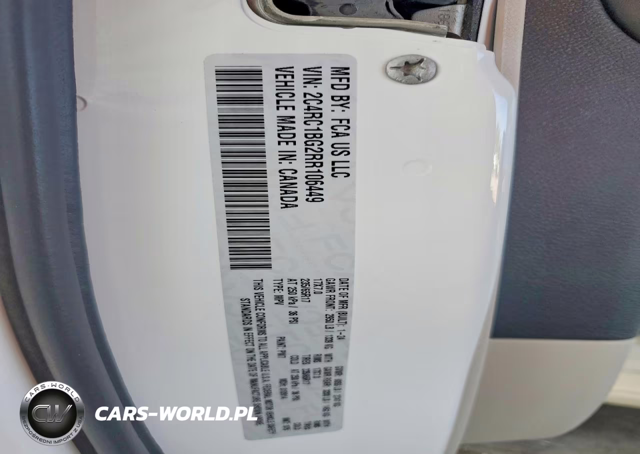 2024 Chrysler Pacifica Touring L VIN:2C4RC1BG2RR106449 - 14