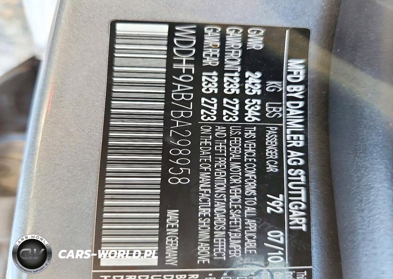 2011 Mercedes-Benz E 550 4Matic VIN:WDDHF9AB7BA298958 - 12