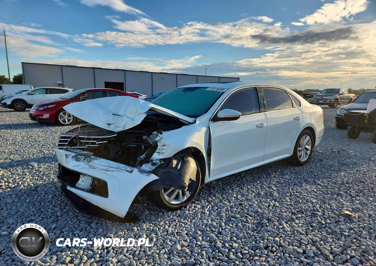 2018 Volkswagen Passat Se VIN:1VWBA7A34JC020482 - 1
