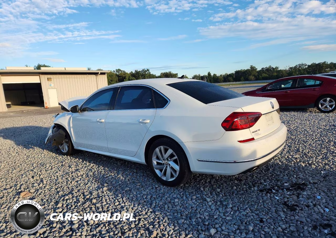2018 Volkswagen Passat Se VIN:1VWBA7A34JC020482 - 2