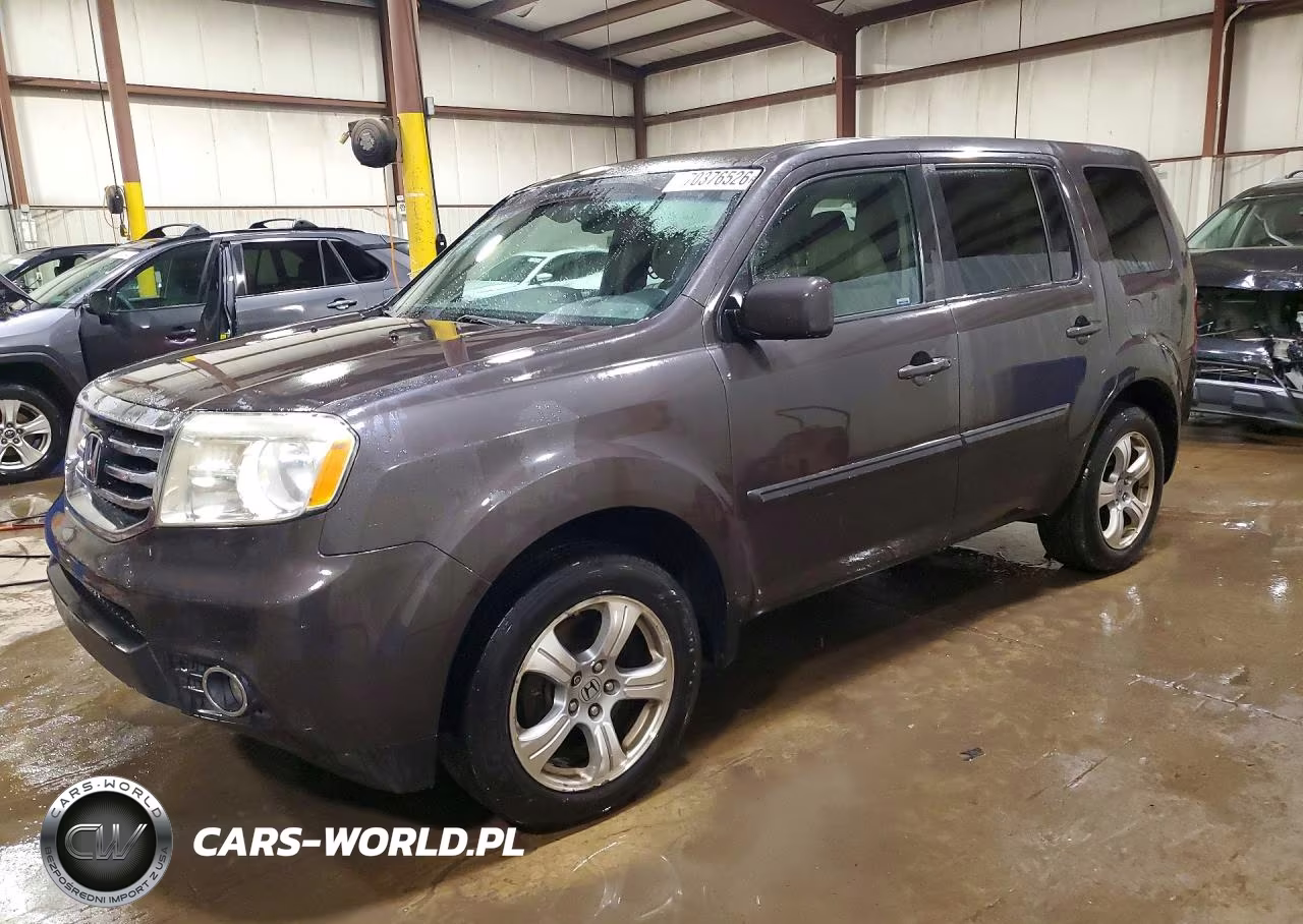 2013 Honda Pilot Exl VIN:5FNYF4H57DB020102 - 1