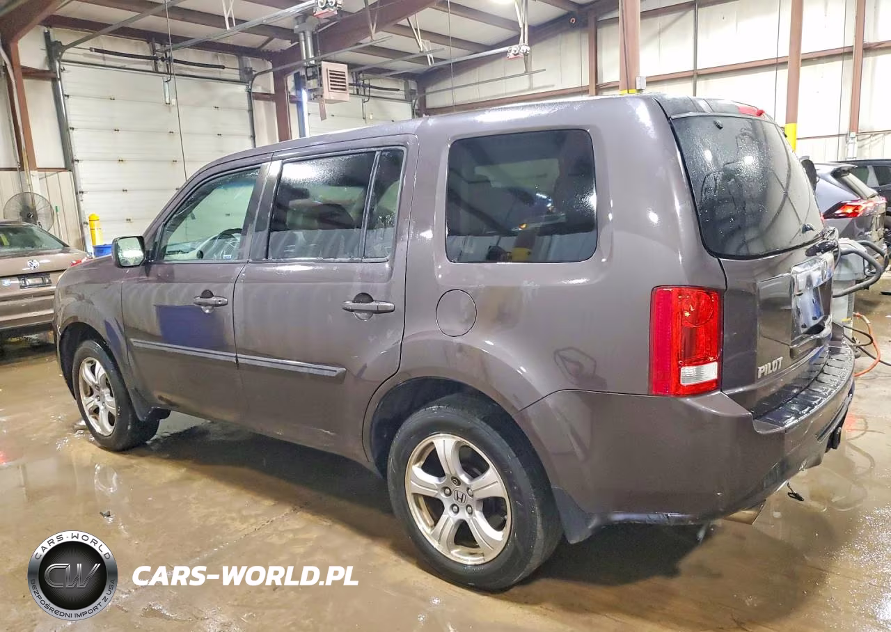 2013 Honda Pilot Exl VIN:5FNYF4H57DB020102 - 2