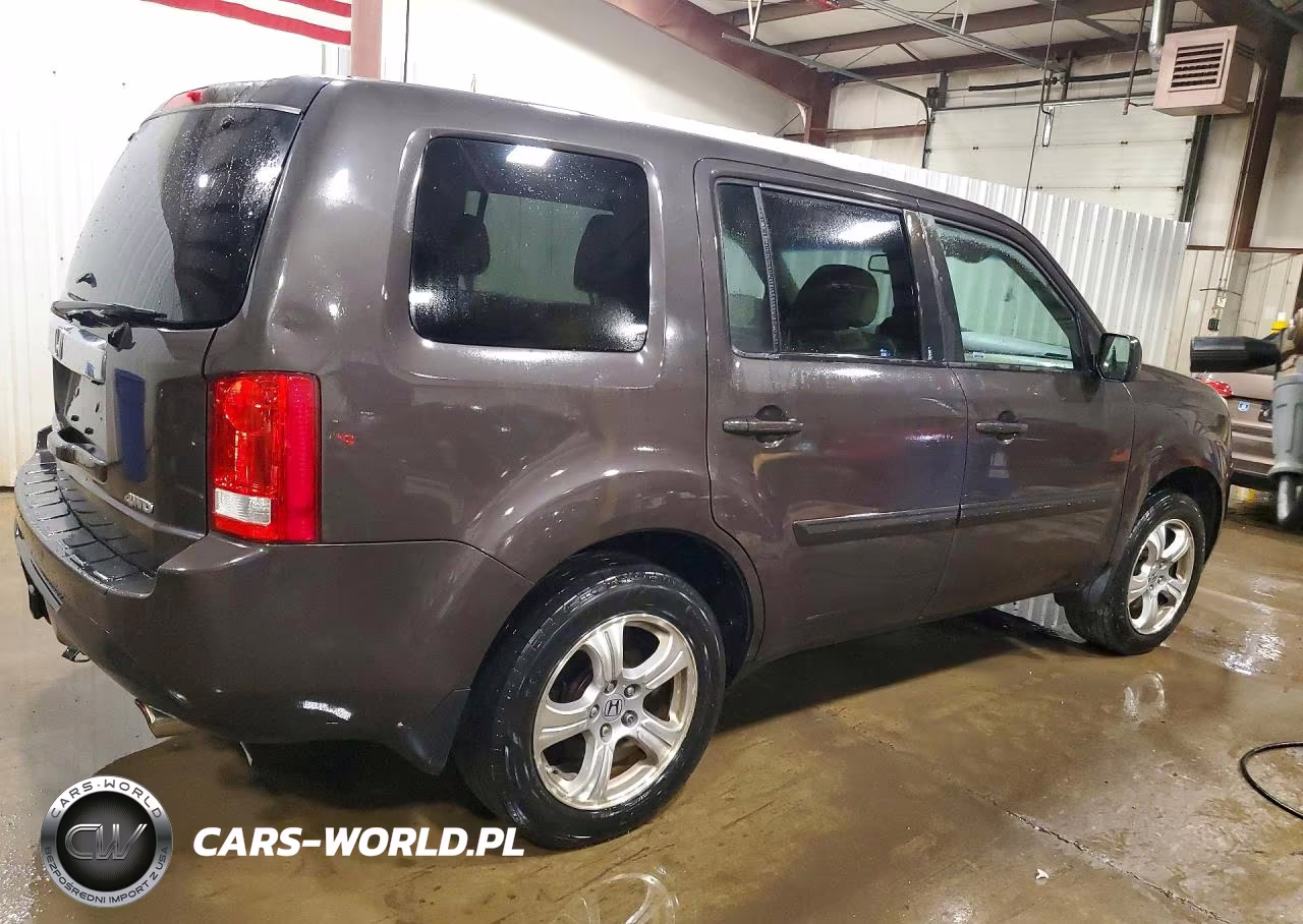 2013 Honda Pilot Exl VIN:5FNYF4H57DB020102 - 3