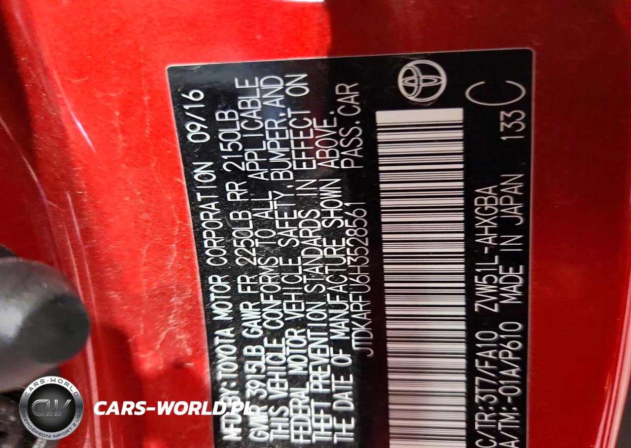 2017 Toyota Prius Three VIN:JTDKARFU6H3528561 - 13