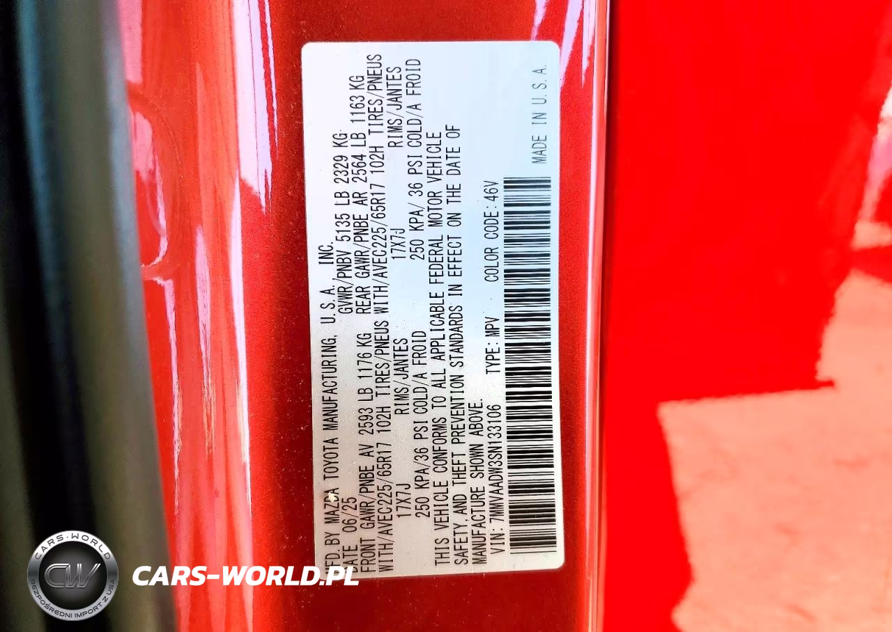 2025 Mazda Cx-50 Premium VIN:7MMVAADW3SN133106 - 13