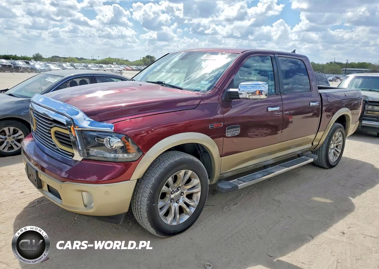 2016 Ram 1500 Longhorn VIN:1C6RR7PM1GS189102 - 1