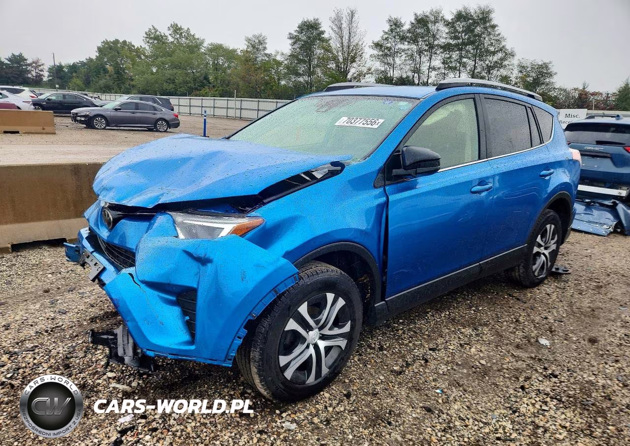 2018 Toyota Rav4 Le VIN:JTMBFREV7JJ187619 - 1