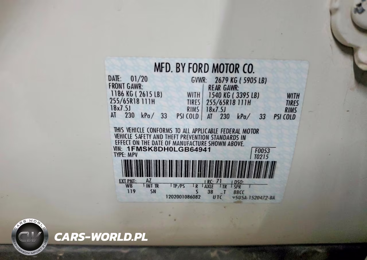 2020 Ford Explorer Xlt VIN:1FMSK8DH0LGB64941 - 13