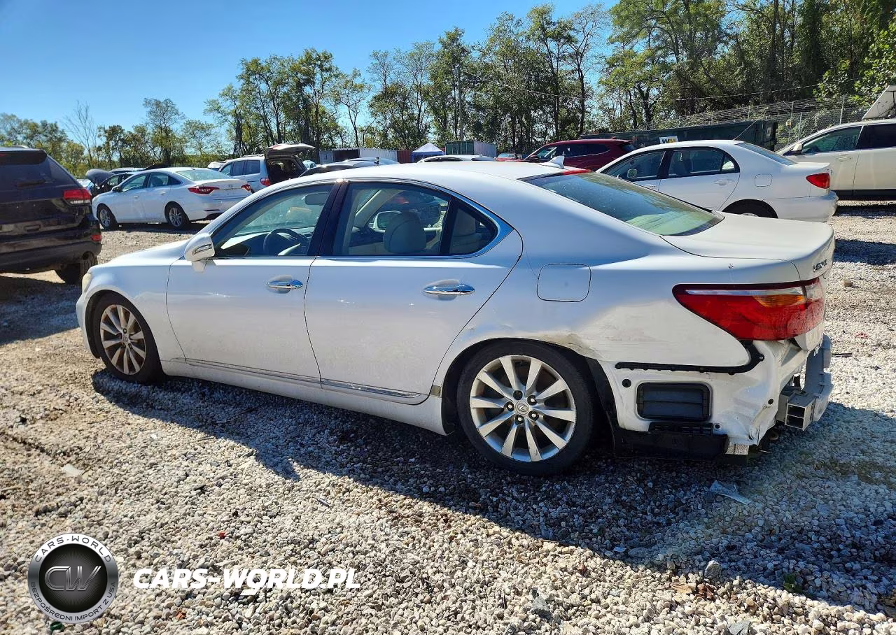 2010 Lexus Ls 460 VIN:JTHCL5EF3A5007977 - 2