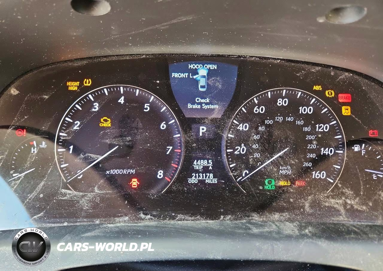2010 Lexus Ls 460 VIN:JTHCL5EF3A5007977 - 9