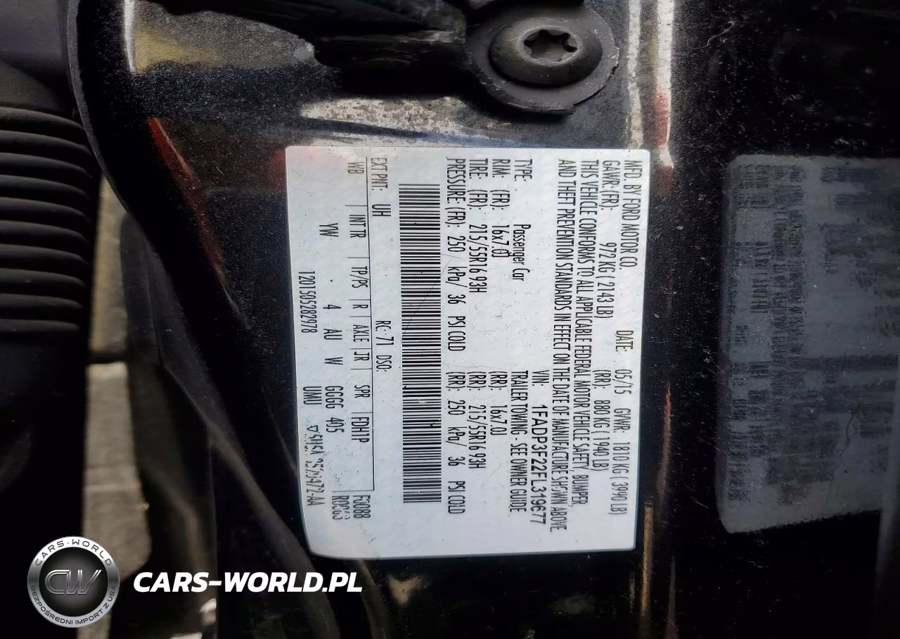 2015 Ford Focus Se VIN:1FADP3F22FL319677 - 12