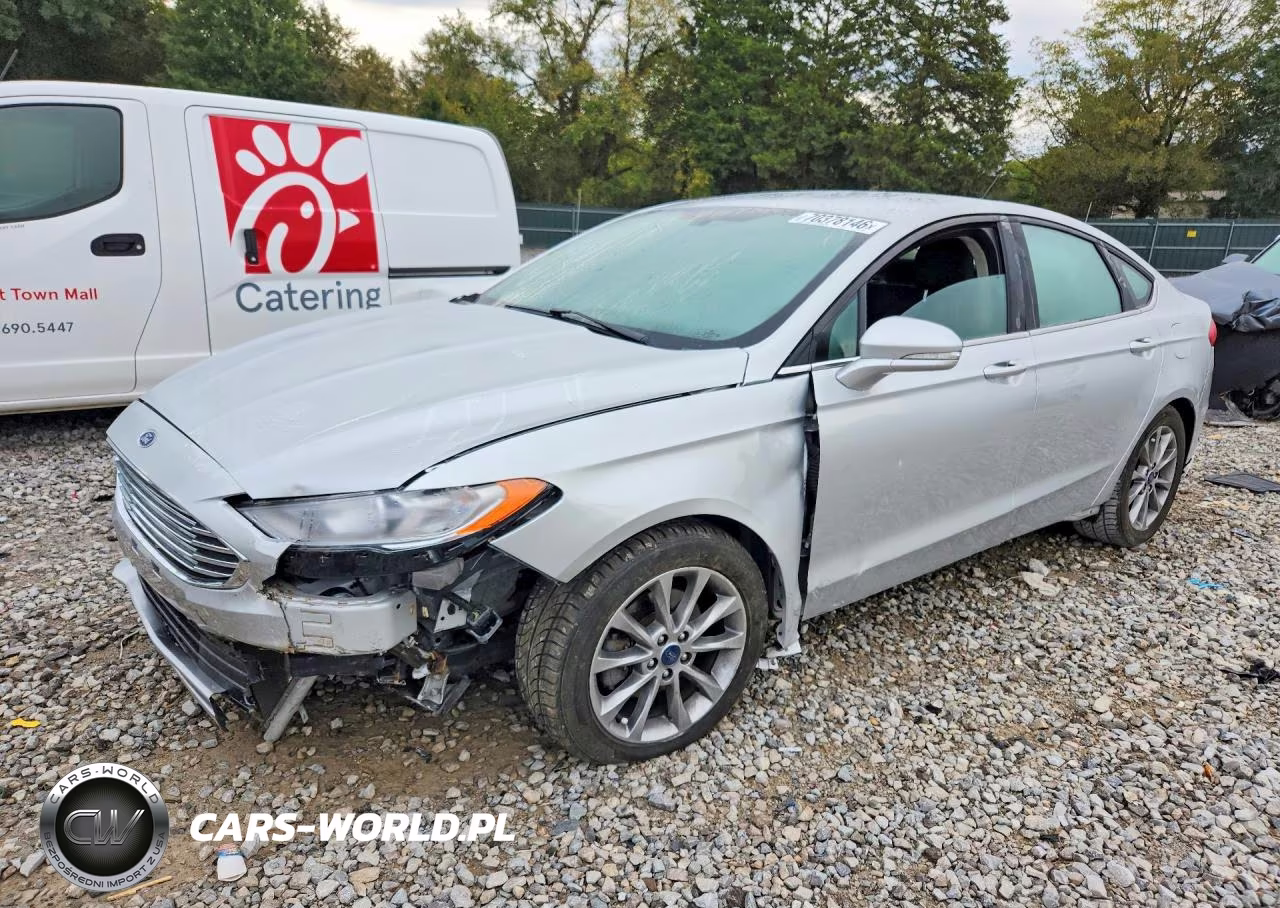 2017 Ford Fusion Se VIN:3FA6P0H71HR390664 - 1