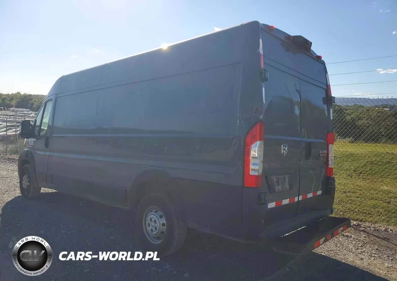 2020 Ram Promaster 3500 Delivery Van VIN:3C6URVJGXLE136090 - 2