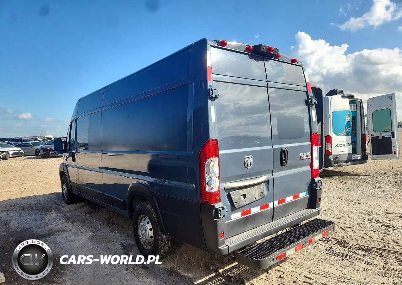 2021 Ram Promaster 3500 Delivery Van VIN:3C6FRVJG4ME503009 - 2