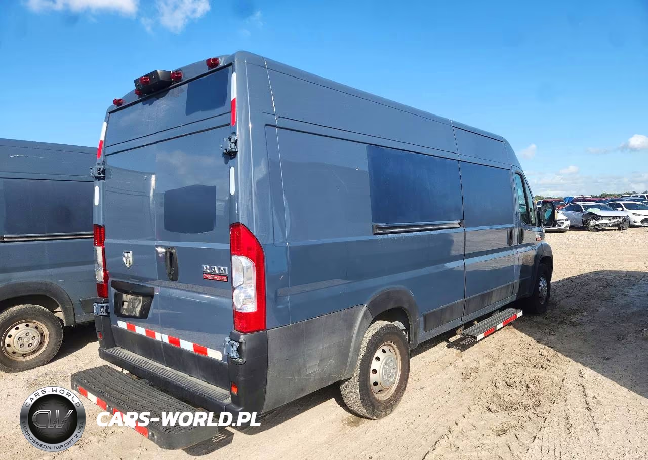 2021 Ram Promaster 3500 Delivery Van VIN:3C6FRVJG4ME503009 - 3