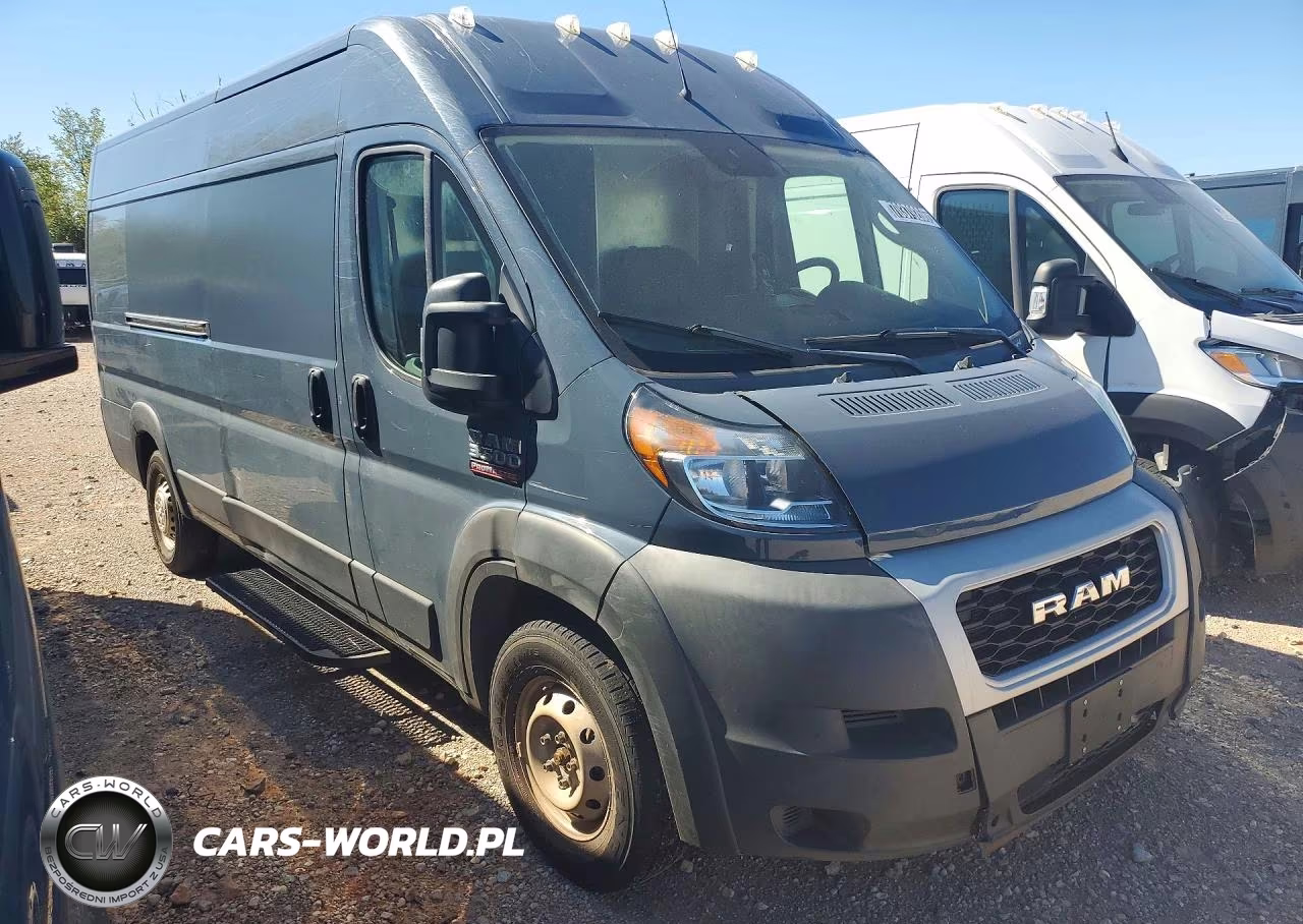 2021 Ram Promaster 3500 Delivery Van VIN:3C6MRVJG9ME586640 - 4