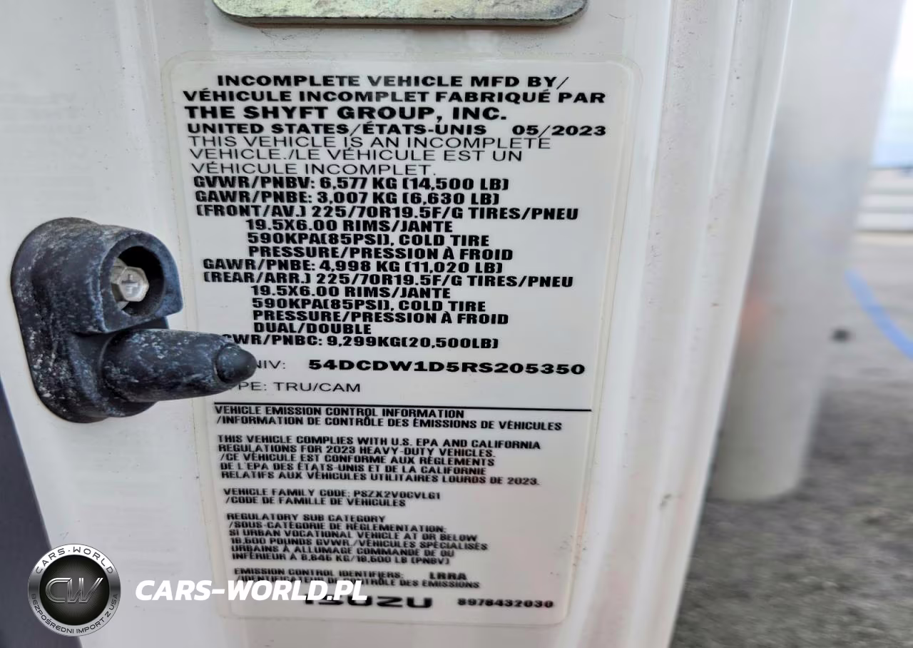 2024 Chevrolet 4500Hg Box Truck VIN:54DCDW1D5RS205350 - 11